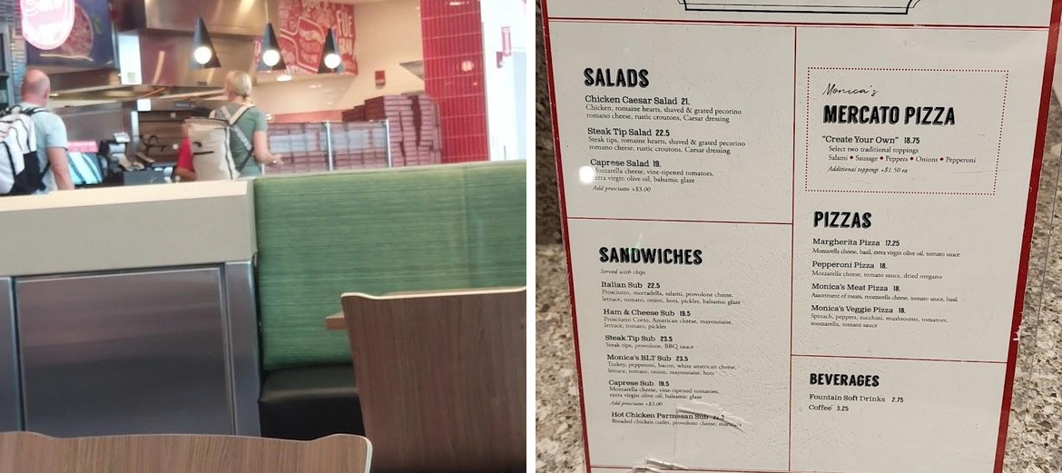 Sal's Pizza Menu